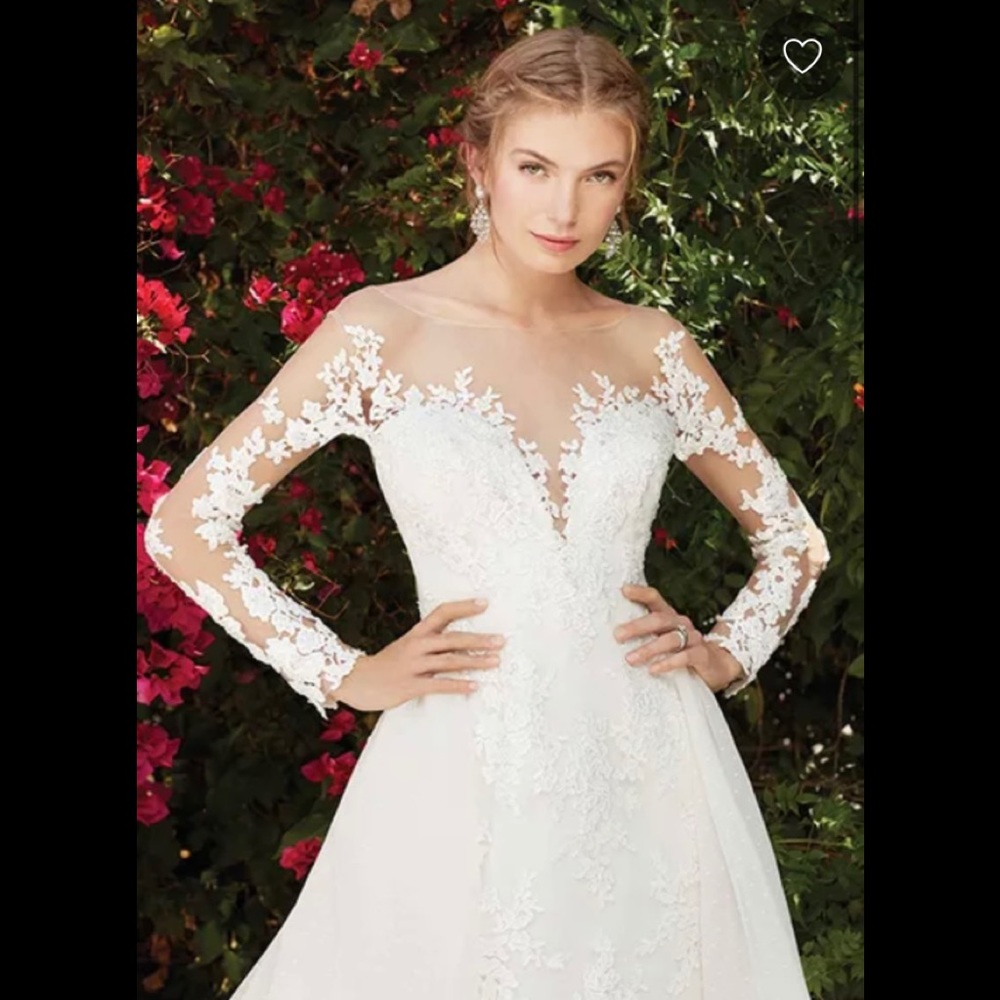 Casablanca Bridal Dress Style #2270 in Ivory
